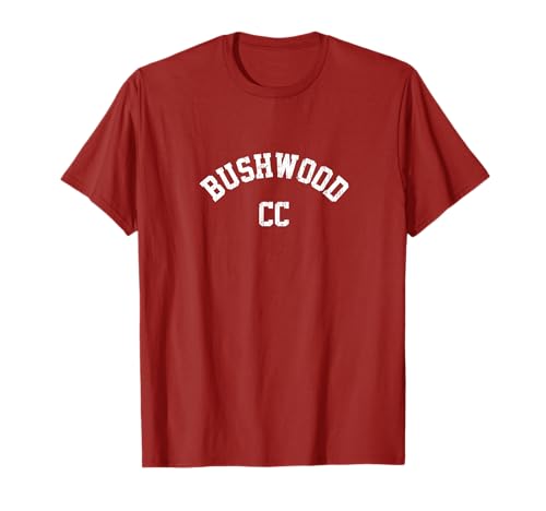Style&Street Bushwood Country Club Golf Vintage T-Shirt, Red
