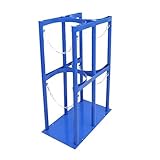 【Rainure incurvée pour un meilleur ajustement】 : la rainure du support de stockage du réservoir d'oxygène en forme de U s'adapte parfaitement au cylindre, le gardant compact et facile à garer.