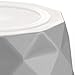 Hunter EIBY Keramik-Napf, Futter- und Trinknapf, rutschhemmend, 1100 ml, grau