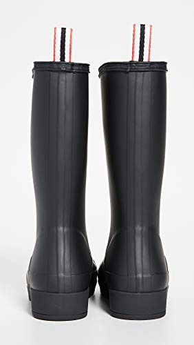 Hunter Damen Gummistiefel, Black, 37 EU