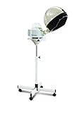 D Salon Portable Professional Salon Hair Steamer With Rolling Stand Base Hood Salon Beauty Spa