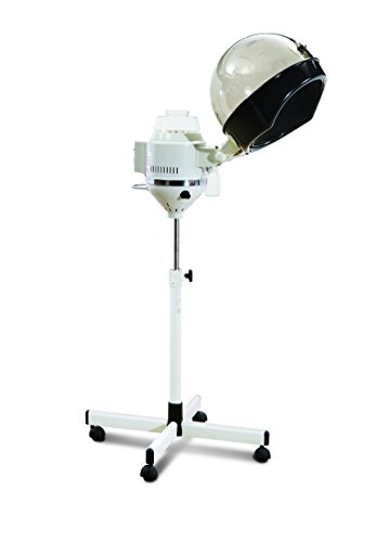 D Salon Portable Professional Salon Hair Steamer With Rolling Stand Base Hood Salon