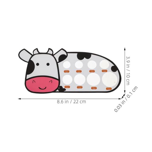 2 tarjetas de medición para talla de flange Abaodam miniatura 2