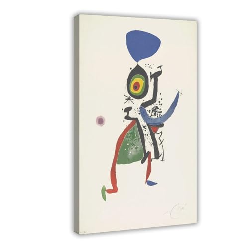 Joan Miro poésie murale en toile pour illuminer votre bureau