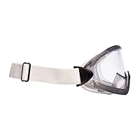 3M Vollsicht-Schutzbrille Serie 2890, abgedichtet, Anti-Fog-Beschichtung, transparentes Acetatglas, 2890SA, Klar (Packung mit 2) – Ansicht 3