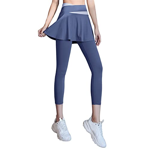 Jupe legging plissée de sport pour femme pour le running et yoga