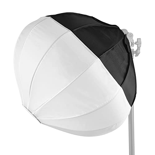 Andoer Softbox Lantern 50 cm/19,7 pulgadas Soft-Light Modificador plegable Softbox Instalación rápida con casquillo E27 Bolsa de transporte para transmisión en vivo estudio fotografía vídeo