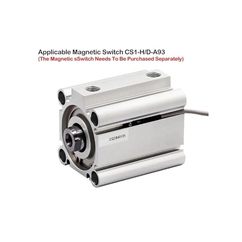 Cylindre pneumatique fin CDQ2B40 à double effet assurant un serrage stable en espace restreint