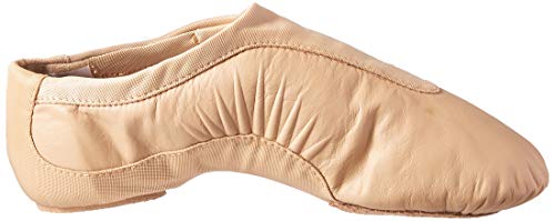 Bloch Women's Pulse Leather And Neoprene Split Sole Jazz Shoe, Tan, 7.5 M Us #TOP5