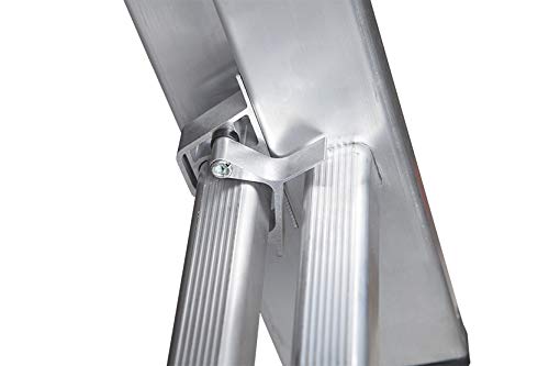 Miniatura 6 de Altipesa Escalera Profesional De Aluminio Triple Tijera Acceso Con Tramo Extensible 3 X 11 Peldaños Serie Triple