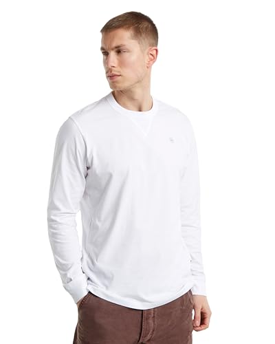 G-Star Nifous T-Shirt, Camiseta Para Hombre, Blanco White D25076-336-110 , L G-Star Nifous T-Shirt, Camiseta Para Hombre, Blanco White D25076-336-110 , L