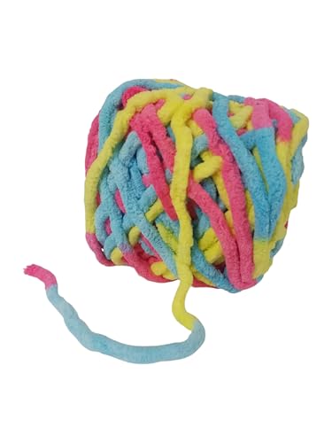 Image of Super Soft Baby Blanket Fluffy Wool Yarn for Crochet Knitting and Crochet Project, 100 GMS