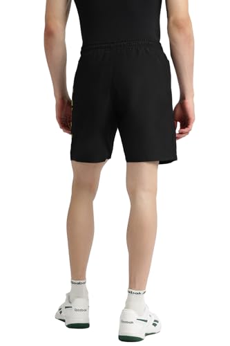 Image of Reebok Men's Polyester Training Shorts - Lightweight Breathable Gym Shorts for Men | Sports Shorts for Men | Workout Fitness Shorts - Elastic Drawcord Waistband