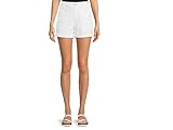 Time and Tru Women's Utility Shorts (US, Numeric, 12, Regular, Regular, White)