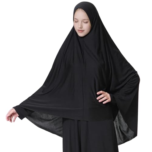 Muslim Islamic Ramadan Women's Elegant Modest Scarf Soft Lightweight Jersey Hijab Long Hijabs3