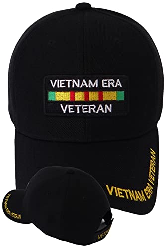 Vietnam Era Veteran Baseball Cap With Bumper Sticker Black Hat Army Navy Air Force Military #TOP5