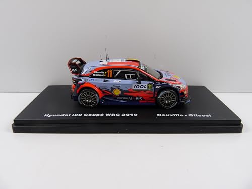 RMX2 1/43 Messico Rally WRC: Compatible with Hyundai I20 Coupé 2019 Neuville #11