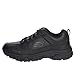 Skechers Oak Canyon Redwick Uomo Formatori, Black Leather Synthetic Textile Black Trim, 45 EU immagine