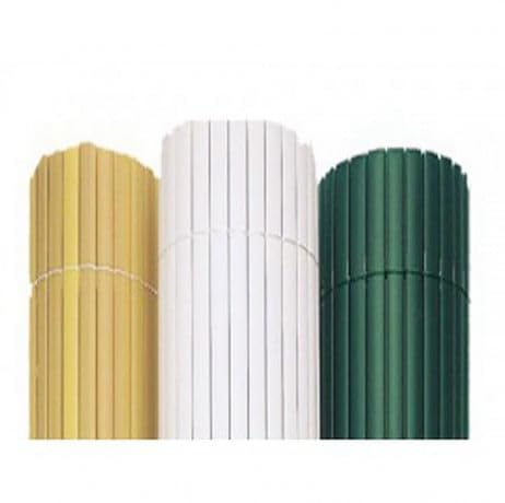 Canisse occultante en PVC Vert 2.50 m - Long 7.50 m, Hauteur 1.50 m