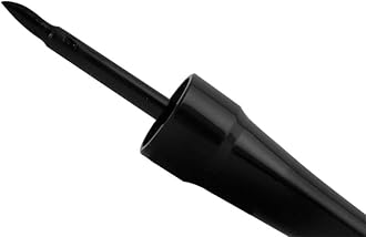 Palladio Liquid Eyeliner, Highly Pigmented and Waterproof Eyeliner, For Intense Eye Definition, Smear-proof Eyeliner Liquid, Includes Easy Grip Wand and Felt Tip Eyeliner Applicator, Black