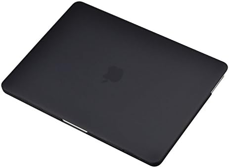 UESWILL Compatible with MacBook Pro 16 inch Case 2019 2020, Smooth Matte Hard Shell Case Cover for MacBook Pro 16 inch with Touch Bar & USB-C, Model A2141 + Microfibre Cleaning Cloth, Black