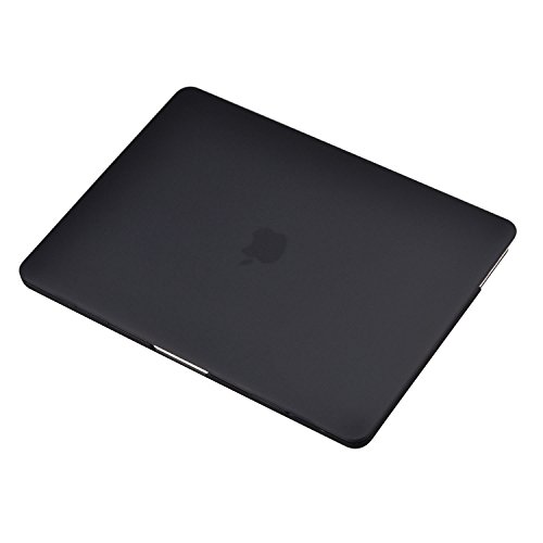 UESWILL Matte Hard Case Compatible with MacBook Pro 15 inch with Touch Bar & USB-C 2016 2017 2018 2019 Release Model A1990 A1707, Black by UESWILL - Image 4