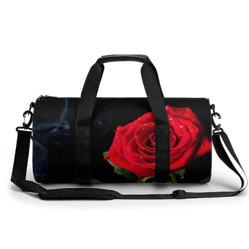 Duffel bag rose de randonnée et voyage 45x23x23cm