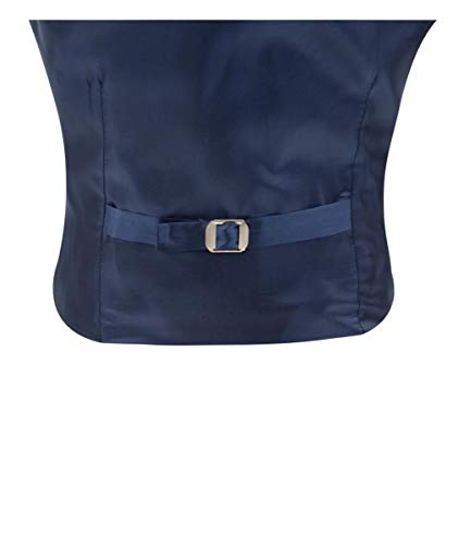 SIRRI Boys Tailored Fit Formal Party Wedding Velvet Waistcoat 6