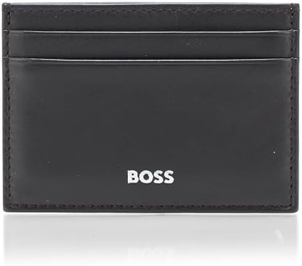 BOSS, Randy Leather Credit Card Holder, coco brown, One Size image 5