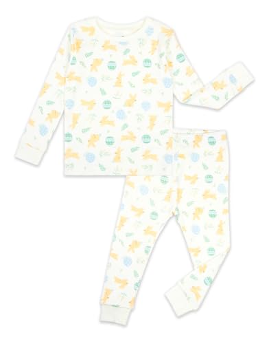 moimoln Soft Cotton Modal Baby Toddler Boys Girls Snug fit Pjs Daily Long Sleepwear Cuddle Bunny 3T
