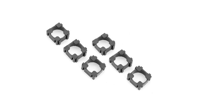 Kearding Soporte De Batería Recargable Células De Batería De Iones De Litio Marco Combinado Soporte De Soporte De Plastico Abs Baterias De General 18650mah 1 Enlace