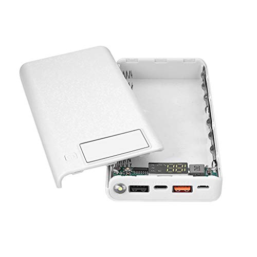 QC 3.0 Dual USB + Type C PD 8X 18650 Battery DIY Power