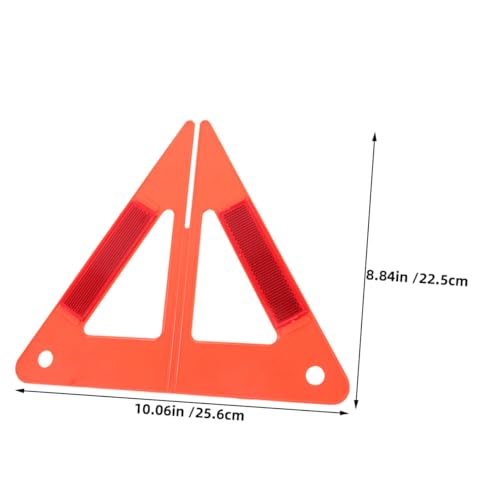 Kit 5 Triángulos Reflectores Plegables de Seguridad Vial miniatura 2