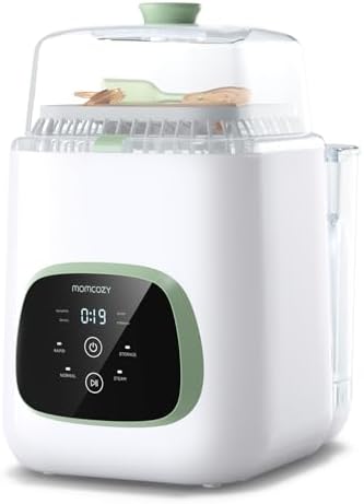 Momcozy KleanPal Pro Baby Bottle Washer, Sterilizer & Dryer - All...