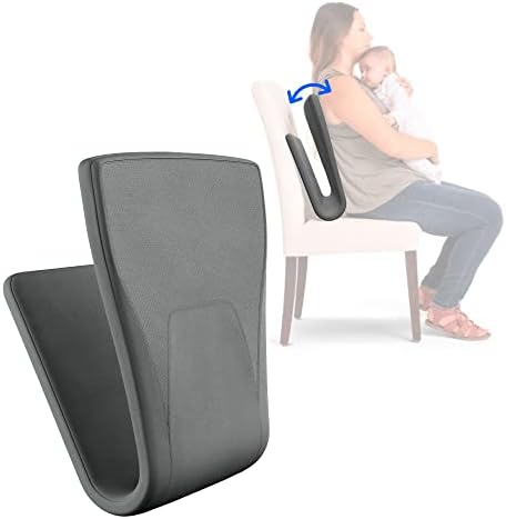 READY ROCKER Portable Rocking-Chair - Ideal for Nursery Furniture, Home-Office-Chair-Outdoor-Use, Travel for Moms, Dads, Seniors - Replaces Need for Glider - Baby Registry-Shower Gift | Stone