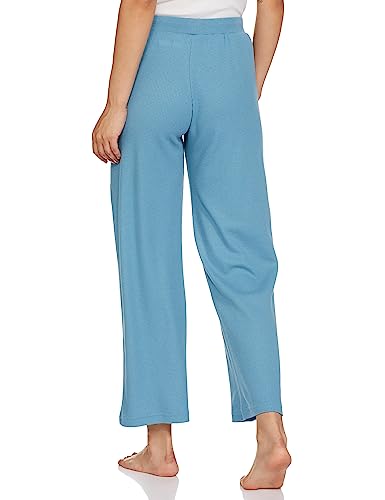 Image of Amazon Brand - Symbol Women's Ankle Length Cotton Blend Waffle Night Pants (Available in Plus Sizes)