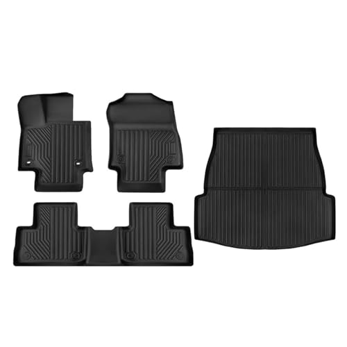 Tapis de sol de voiture finitions haut de gamme Toyota RAV4 noir