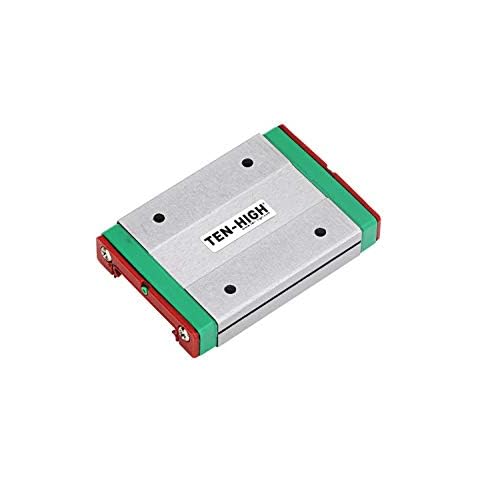 TEN-HIGH MGN12H Block Bearing (Longer Type) for Linear Guide Rail, 2pcs Cover