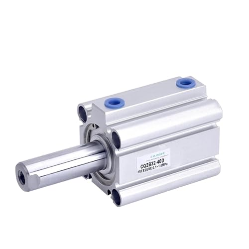 Vérin pneumatique CDQ2A50-35DZ compact SMC interchangeable avec aimant intégré - 5