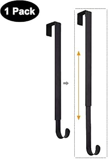 LBSUN Wreath Hanger, Adjustable Over The Door Wreath Hanger & Wreath Holder