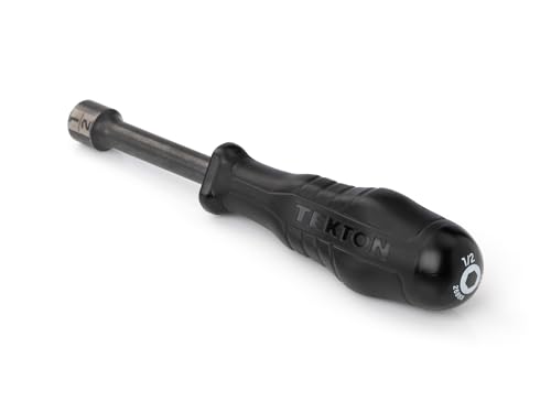 Image of TEKTON 1 /2 Inch High-Torque Black Oxide Blade Nut Driver | 26868 | Made in USA