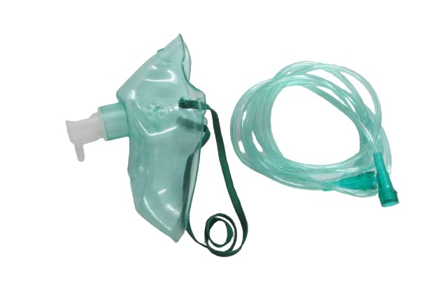 FAIRBIZPS Oxygen Nebulizer Mask with Pipe Set & Medicine Cup | Nebulizer Oxygen Masks Suitable for Adults and Infants