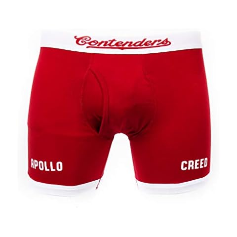 Apollo Creed Rocky II Boxer Briefs (Small) Red Cover