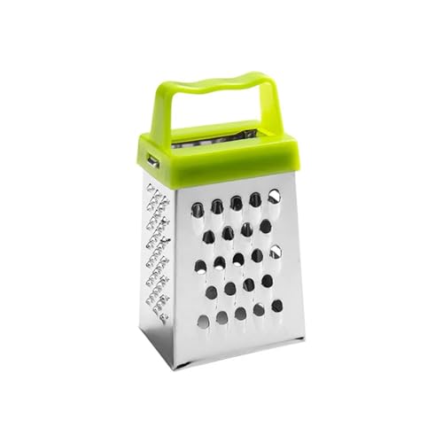 Rallador de Acero Inoxidable Cuatro Caras Verde miniatura 1
