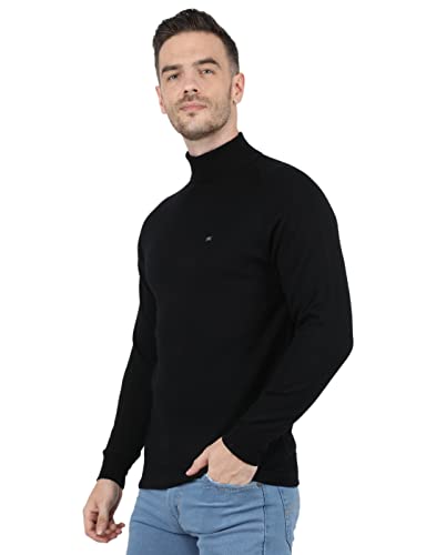 Image of Monte Carlo Men Wool High Neck Pullover Sweater