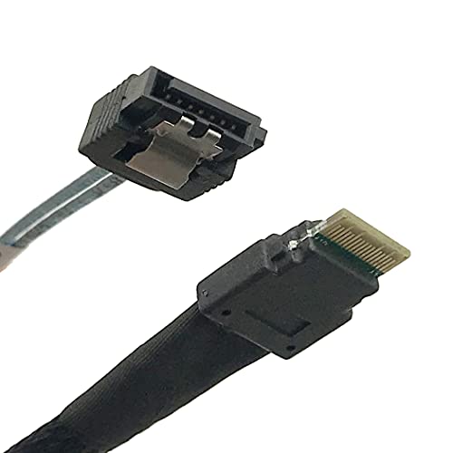 Cable SAS 12Gbps Seadream 1.64Ft SFF-8654 a SATA miniatura 4