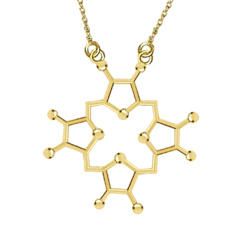 Collier dopamine et sérotonine en argent le cadeau de science parfait pour célébrer la vie