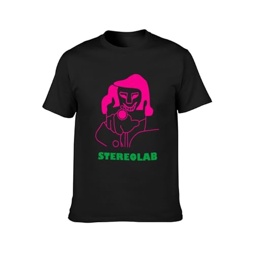 Photo de Stereolab John Cage Bubblegum Avant Pop Men's T-Shirt Unisex Tee T-Shirt Black M