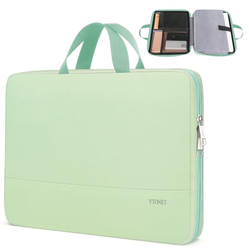 Ytonet Laptop Case, 15.6 inch Laptop Sleeve with Handle, TSA Water Resistant Computer Carrying Case...