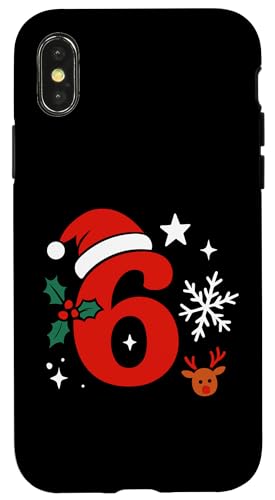 67 Christmas Shirt Couple Matching Six Carcasa para iPhone X/XS